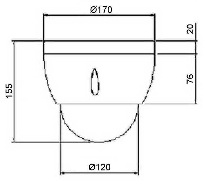 Dahua IPC-SD42212T-HN-S2 Starlight Full HD PTZ camera, 12x zoom, IP66