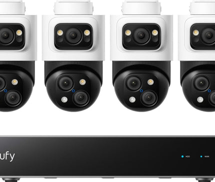 Eufy Eufy Sicherheitskameraset; PoE Rekorder mit 4x S4 PTZ