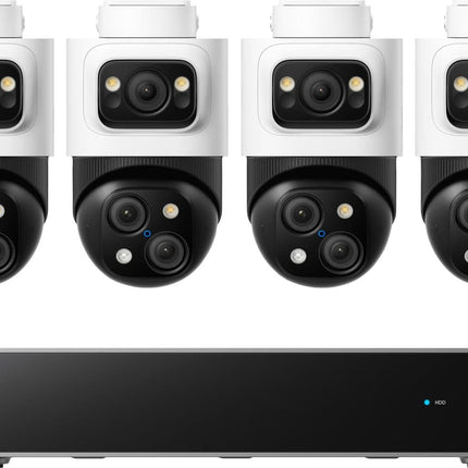 Eufy Eufy Sicherheitskameraset; PoE Rekorder mit 4x S4 PTZ