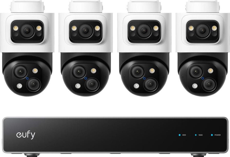Eufy Eufy Beveiligingscamera set; PoE recorder met 4x S4 PTZ