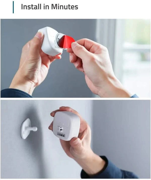 Eufy Bewegungsmelder Drahtlos Weiß Wandmontiert