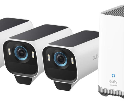 Eufy Eufy EufyCam S3 Pro, 3-Pack met HomeBase 3
