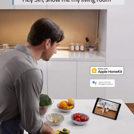 Eufy Eufy Indoor Cam, Pan & Tilt draaibaar 2K
