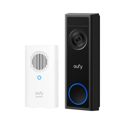 Eufy Eufy Smart Video Doorbell Kit, Battery-Powered, 1080p, Wireless Chime