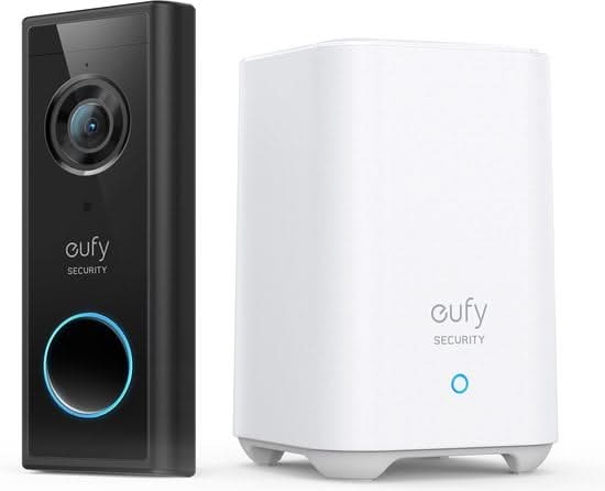 Eufy Video-Türklingel S220 Set drahtlos mit Homebase
