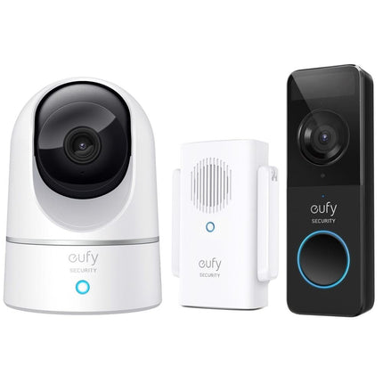 Eufy Indoor Cam + Doorbell Slim met deurbelgong