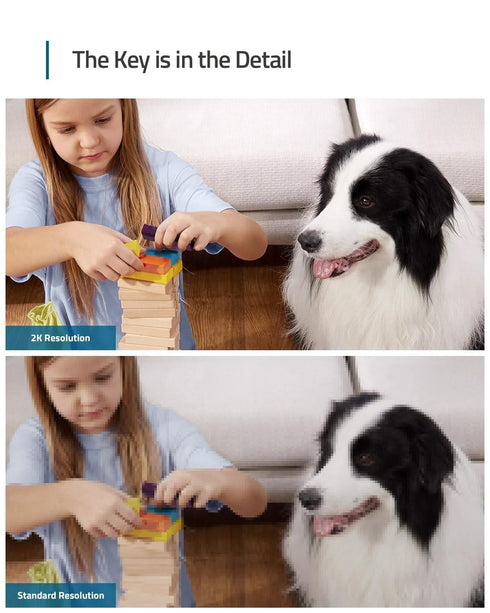 Eufy Indoor Cam, Pan & Tilt draaibaar 2K