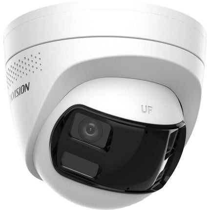 Hikvision DS-2CD1383G2P-LIUF, 8MP 180 graden camera, Dual Lens, Smart Hybrid Light, PoE