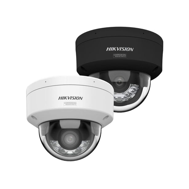 Hikvision DS-2CD2147G3-LIS2UY Zwart, 4MP Dome, ColorVu 3.0, Anti-corrosie en Dual-Mic