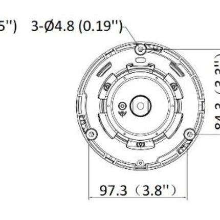 Hikvision DS-2CD2343G2-LI2U Zwart, 4MP Turret, Smart Hybrid Light, AcuSense, PoE, Micro SD slot, Microfoon