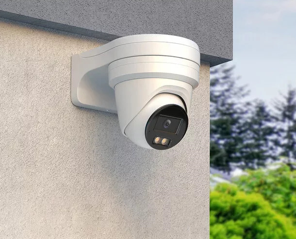 Hikvision DS-2CD2347G3-LI2UY, 4MP Turret, ColorVu 3.0, Anti-corrosie en Dual-Mic