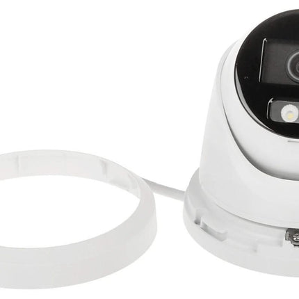 Hikvision DS-2CD2383G2-LI2U, 8MP Turret, Smart Hybrid Light, AcuSense, PoE, micro SD slot, Microfoon
