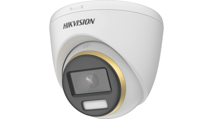 Hikvision DS-2CE72DF3T-FS, 2Mp, Turbo HD, ColorVu Dome,  Full Color!