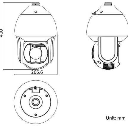 Hikvision DS-2DF8436IX-AEL | 4 Megapixel | Binnen/Buiten | Nachtzicht | 36x Zoom | Smart tracking