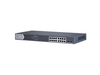 Hikvision DS-3E1518P-EI, 18 poorts smart switch met 16 x PoE, 1000Mb/Gigabit