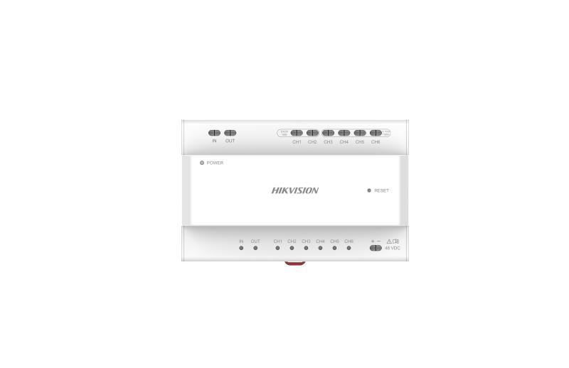 Hikvision DS-KAD7060EY-S, Two-Wire Video/Audio Distributor