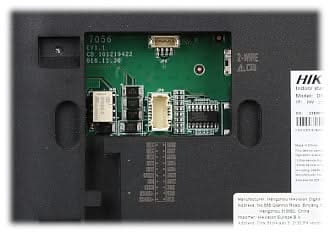 Hikvision DS-KH6320-WTE2 Innenstation 2 Kabel 7'' Zoll Bildschirm