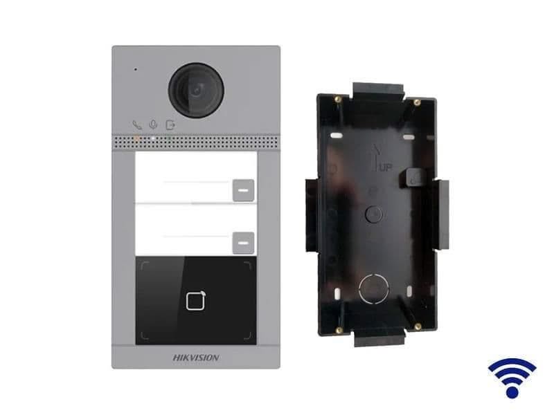 Hikvision DS-KV8213-WME1 Inbouw 2 beldrukkers IR verlichting PoE 12v