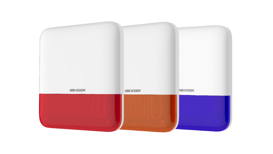 Hikvision DS-PS1-E-WE Buitensirene Oranje kap