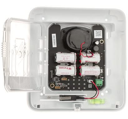 Hikvision DS-PS1-E-WE Buitensirene Oranje kap