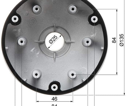 Hikvision Hikvision DS-1271ZJ-135 plafondmontagebeugel