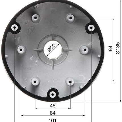 Hikvision Hikvision DS-1271ZJ-135 support de montage au plafond