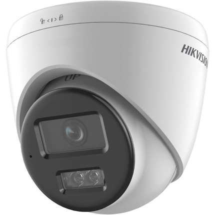 Hikvision Hikvision DS-2CD1383G2-LIU(F), 8MP/4K Turret Camera, Smart Hybrid Light, PoE, Micro SD slot, Slimme detectie