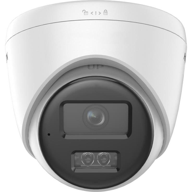 Hikvision Hikvision DS-2CD1383G2-LIU(F), 8MP/4K Turret Camera, Smart Hybrid Light, PoE, Micro SD slot, Slimme detectie