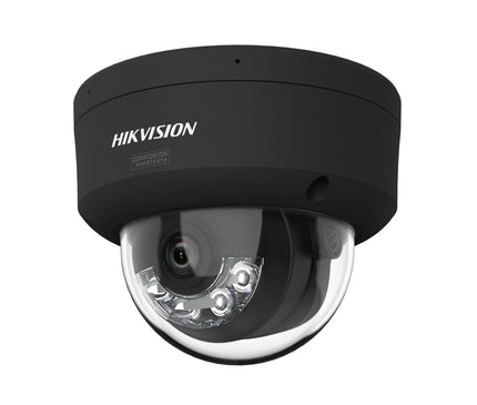 Hikvision Hikvision DS-2CD2147G3-LIS2UY Zwart, 4MP Dome, ColorVu 3.0, Anti-corrosie en Dual-Mic