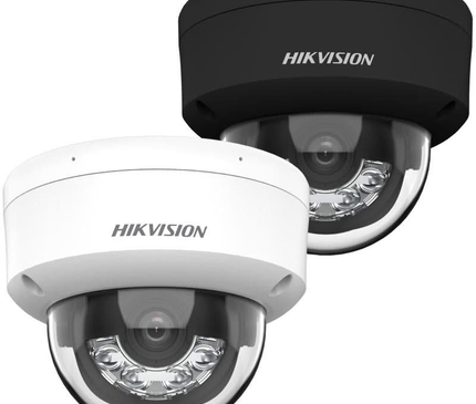 Hikvision Hikvision DS-2CD2183G2-LIS2U, 8MP 4K Dome Camera, AcuSense, Smart Hybrid Light, PoE en 2x Microfoon