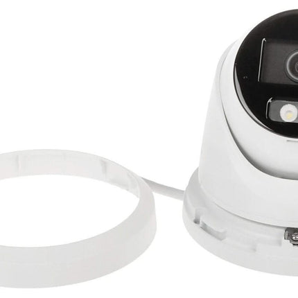 Hikvision Hikvision DS-2CD2343G2-LI2U, 4MP Turret, Smart Hybrid Light, AcuSense, PoE, Micro SD slot, Microphone