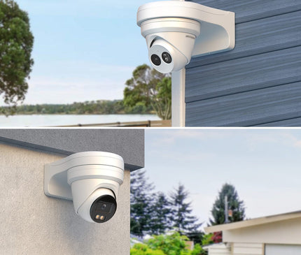 Hikvision Hikvision DS-2CD2343G2-LI2U, 4MP Turret, Smart Hybrid Light, AcuSense, PoE, Micro SD slot, Microfoon