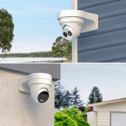 Hikvision Hikvision DS-2CD2343G2-LI2U, 4MP Turret, Smart Hybrid Light, AcuSense, PoE, Micro SD slot, Microphone