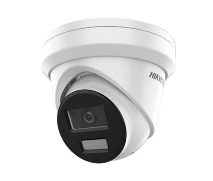 Hikvision Hikvision DS-2CD2343G2-LI2U, 4MP Turret, Smart Hybrid Light, AcuSense, PoE, Micro SD slot, Microfoon