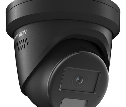 Hikvision Hikvision DS-2CD2346G2H-IS2U/SL Zwart, 4Mp Darkfighter Eyeball, 2-weg audio, Siren/Strobe LED
