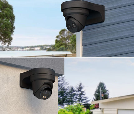 Hikvision Hikvision DS-2CD2346G2H-IS2U/SL Zwart, 4Mp Darkfighter Eyeball, 2-weg audio, Siren/Strobe LED
