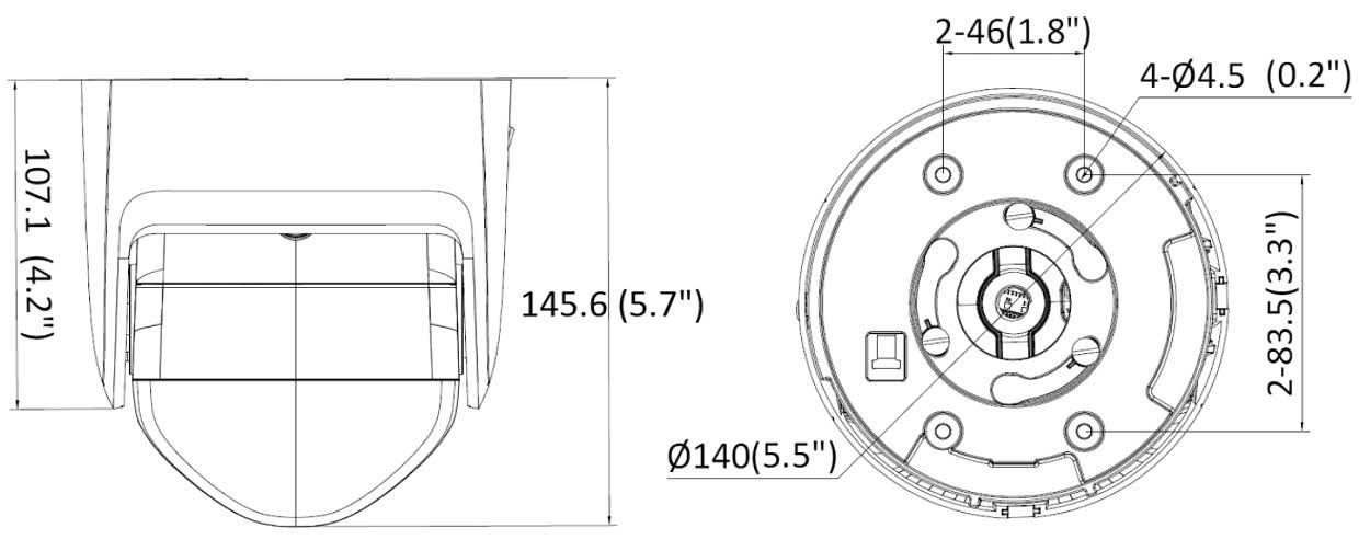 Hikvision Hikvision DS-2CD2346G2P-ISU/SL 4MP Panorama Acusense Darkfighter