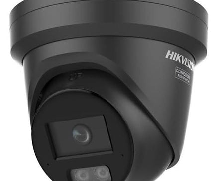 Hikvision Hikvision DS-2CD2347G3-LI2SUY/SL Noir, 4MP, ColorVu 3.0, LED stroboscopique/sirène, double microphone, anticorrosion