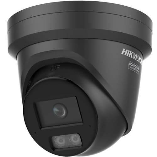 Hikvision Hikvision DS-2CD2347G3-LI2SUY/SL Black, 4MP, ColorVu 3.0, Strobe LED/Siren, Dual Mic, Anti-corrosion