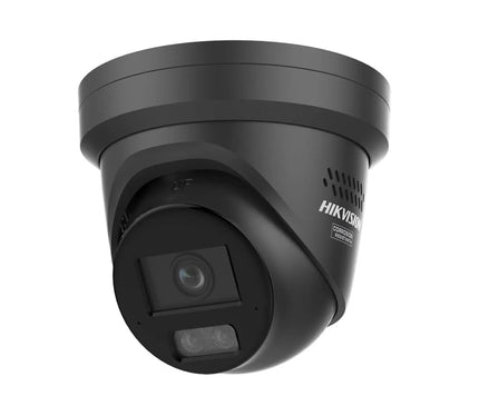 Hikvision Hikvision DS-2CD2347G3-LI2SUY/SL Noir, 4MP, ColorVu 3.0, LED stroboscopique/sirène, double microphone, anticorrosion