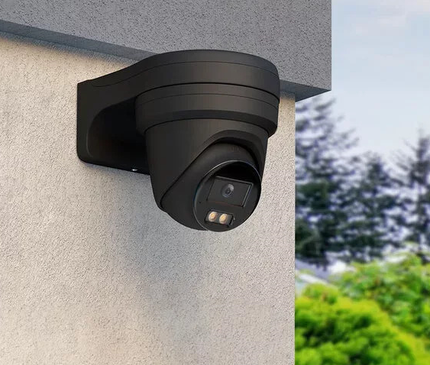 Hikvision Hikvision DS-2CD2347G3-LI2UY Zwart, 4MP Turret, ColorVu 3.0, Anti-corrosie en Dual-Mic