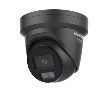 Hikvision Hikvision DS-2CD2347G3-LI2UY Zwart, 4MP Turret, ColorVu 3.0, Anti-corrosie en Dual-Mic