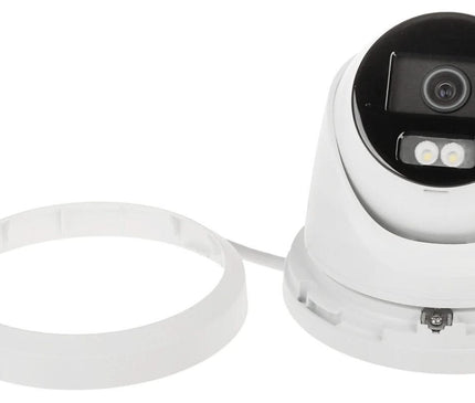 Hikvision Hikvision DS-2CD2383G2-LI2U, 8MP Turret, Smart Hybrid Light, AcuSense, PoE, micro SD slot, Microfoon