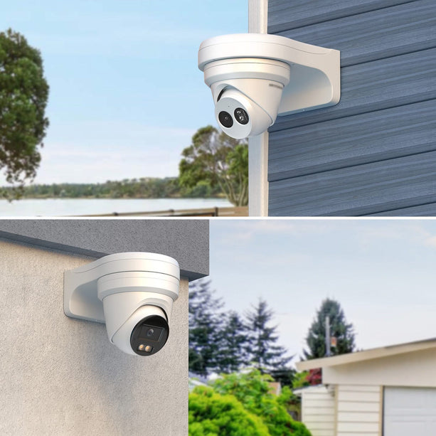 Hikvision Hikvision DS-2CD2387G2H-LIU 8MP ColorVu Hybrid Turret White PoE Micro SD slot