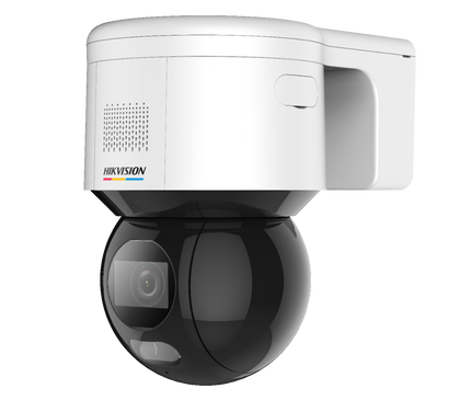 Hikvision Hikvision DS-2DE3A404IWG-E/W, 4 MP, PTZ, Smart Hybrid LED, WiFi, 2-way audio, Incl. wall mount