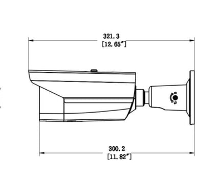Hikvision Hikvision DS-2TD2617-3/QA 160x120/4MP HeatPro Bullet met Thermische openingshoek van 50°