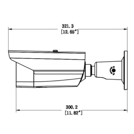 Hikvision Hikvision DS-2TD2617-3/QA 160x120/4MP HeatPro Bullet avec ouverture thermique de 50°.