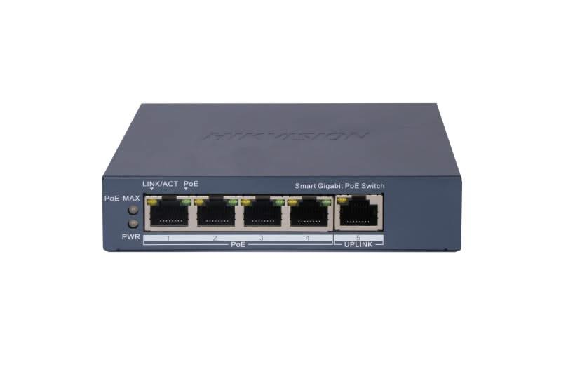 Hikvision Hikvision DS-3E1505P-EI, 5-Port Smart Switch mit 4x PoE, 1000Mb/Gigabit