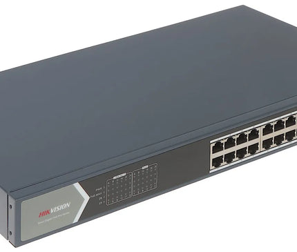 Hikvision DS-3E1526P-EI, commutateur intelligent à 26 ports avec 24 ports PoE, 1 000 Mb/Gigabit