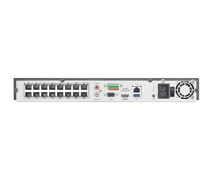Hikvision Hikvision DS-7616NXI-I2/16P/S, AcuSense, Netwerk video recorder, 16x IP kanalen, 16x PoE, 4K DEMO incl 4TB HDD!